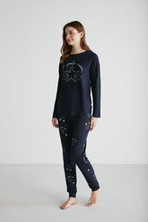 U.S. Polo Women Round Neck Pajama Set